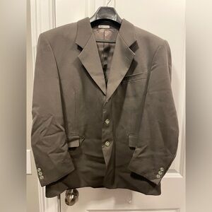 Elegant Men's Olive Green Suit